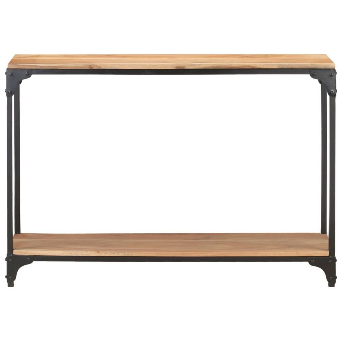 VIDAXL Table console 110x30x75 cm Bois solide d'acacia