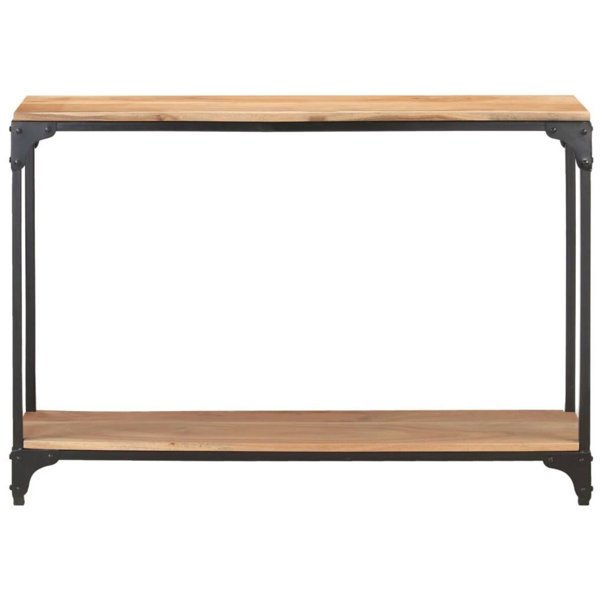 VIDAXL Table console 110x30x75 cm Bois solide d'acacia