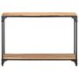 Voir la diapositive 2 : VIDAXL Table console 110x30x75 cm Bois solide d'acacia
