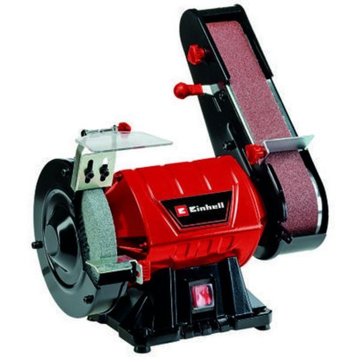 Einhell Touret de ponçage à bande et à disque TC-US 350 - ajustable - anti-vibration