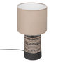 Voir la diapositive 1 : ATMOSPHERA Lampe à Poser en Terre Cuite  Lee  34cm Marron