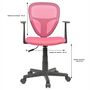 Voir la diapositive 2 : IDIMEX Chaise de bureau pour enfant STUDIO