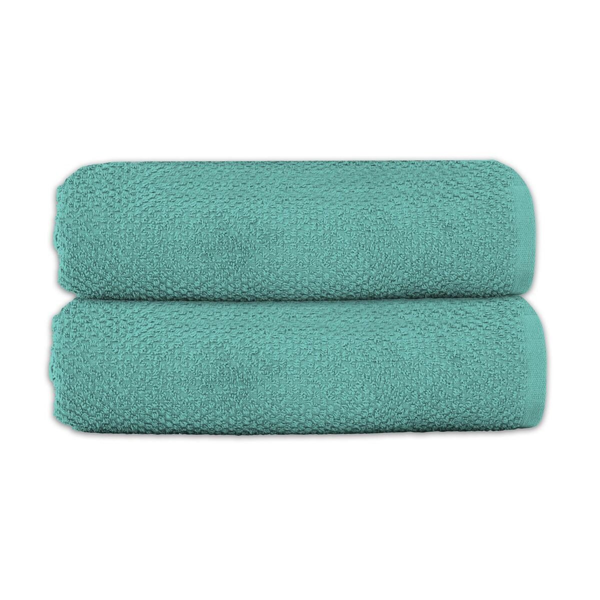 GUY LEVASSEUR Lot 2 serviettes de bain 70x140 coton éponge