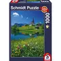 Schmidt Puzzle 1000 pièces : Inzell, Einsiedlhof et église Saint-Nicolas