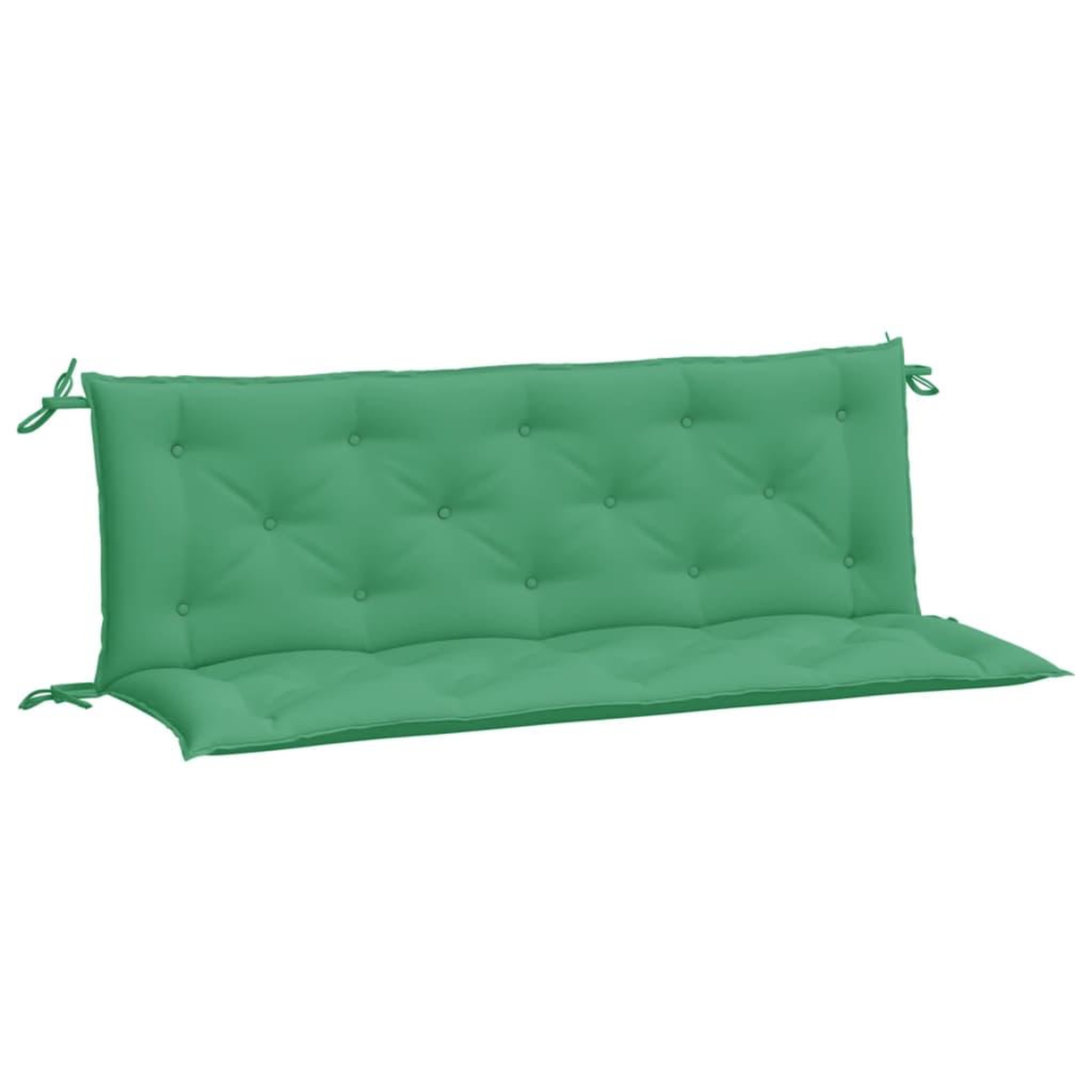 Voir la diapositive 2 : VIDAXL Coussins de banc jardin lot de 2 vert 150x50x7 cm tissu Oxford
