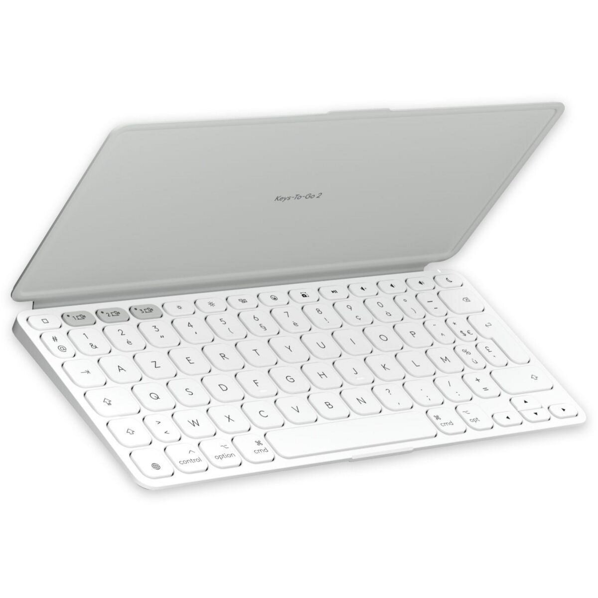Logitech Etui Keys-To-Go 2 IPAD Gris Pale