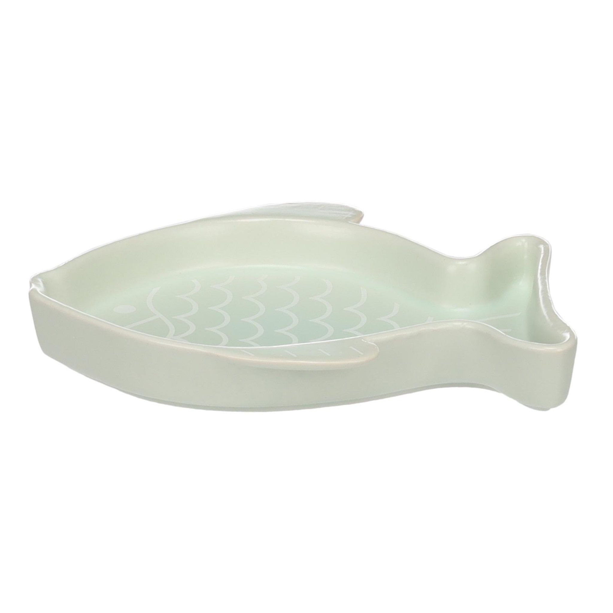 Eden Gamelle pour chat nourriture et eau fishie. Coloris disponibles : Bleu, Beige, Vert