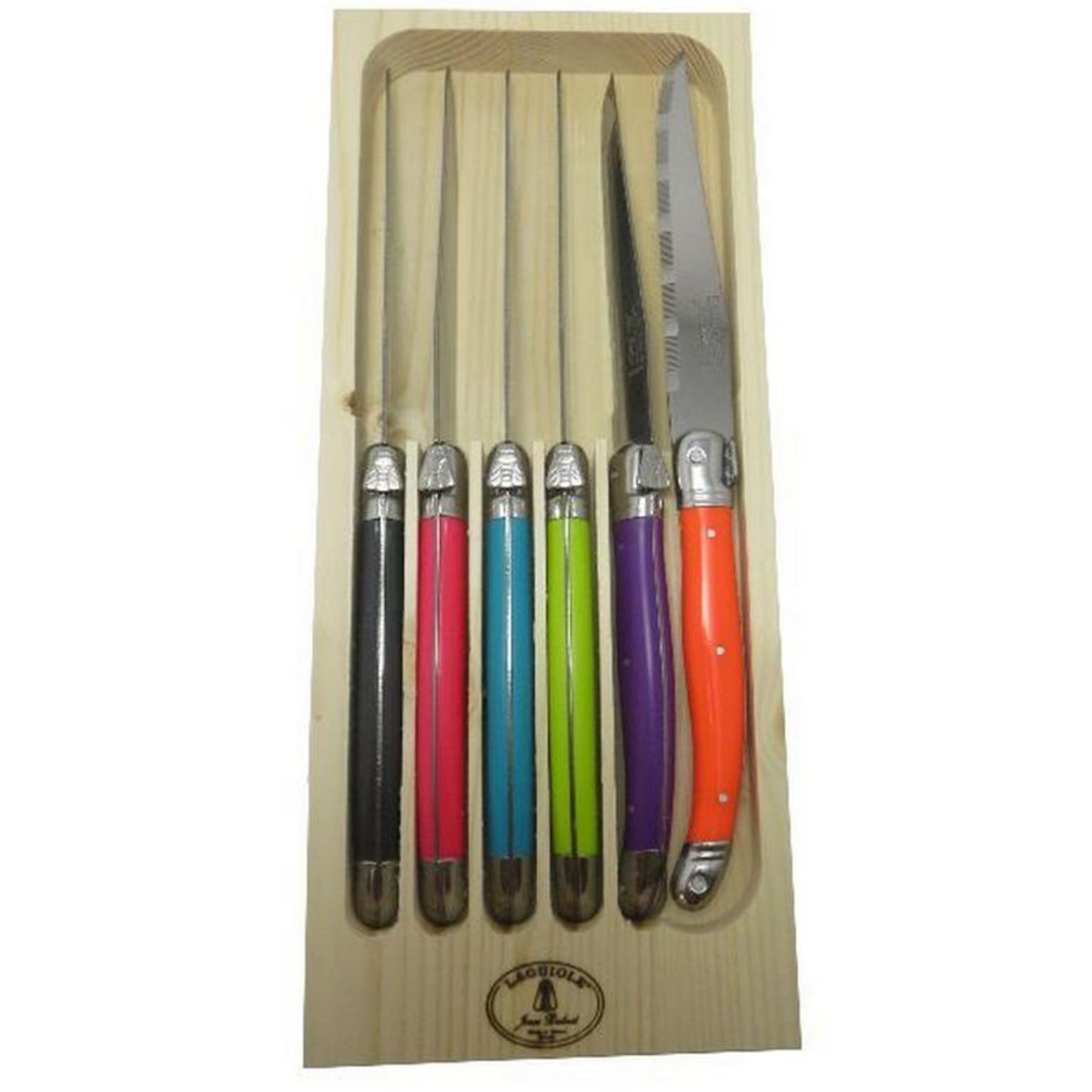 Jean dubost Coffret de 6 couteaux à steak - loo60011ton