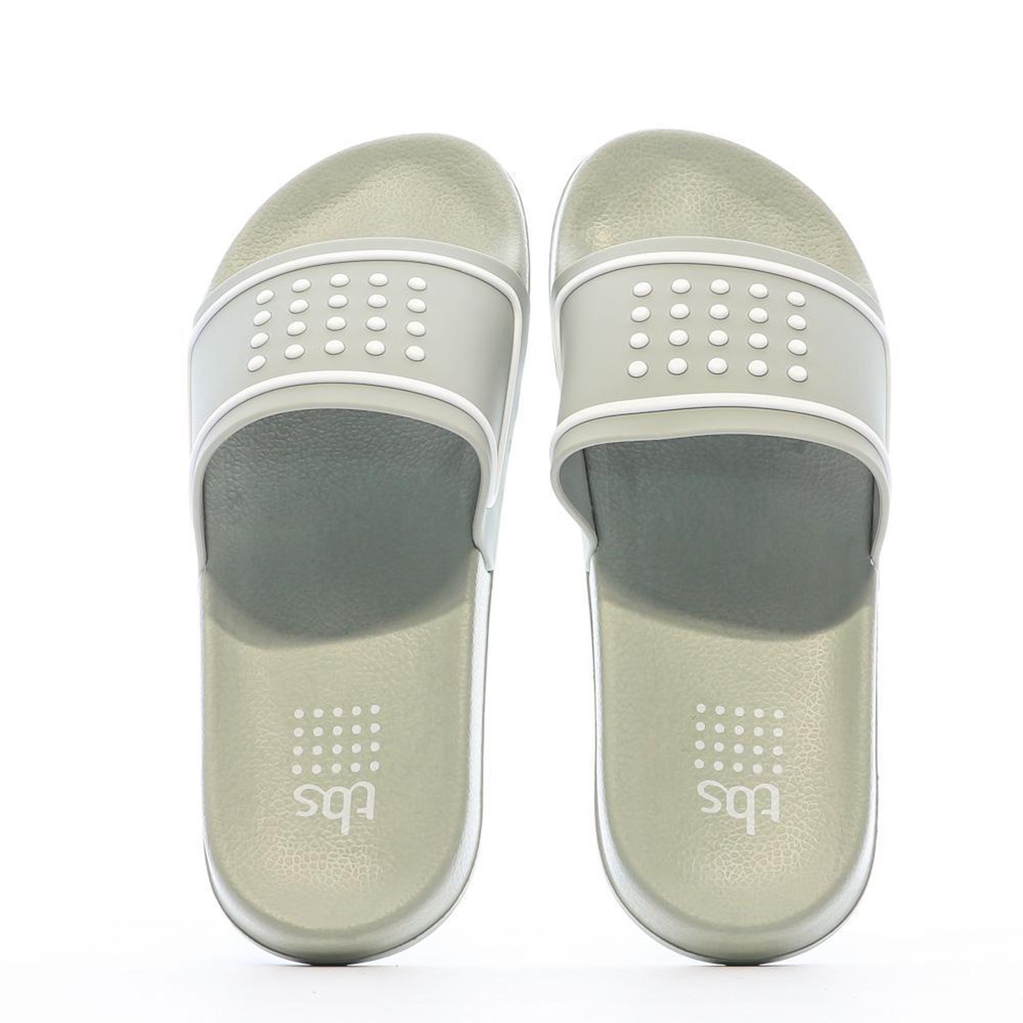 Voir la diapositive 5 : TBS Claquettes Vert Femme TBS FLIFLOW