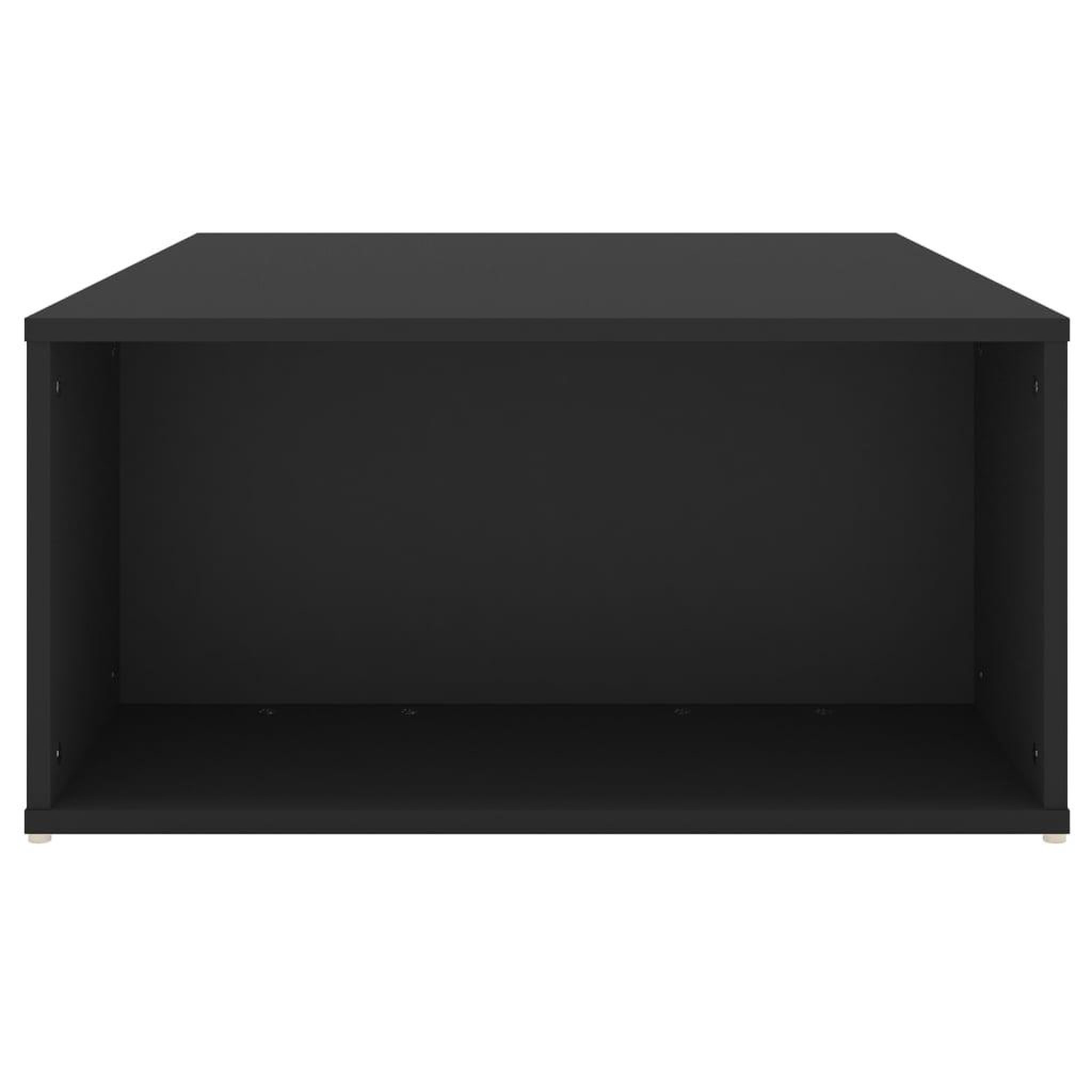 Voir la diapositive 4 : VIDAXL Table basse noir 90x67x33 cm bois d'ingenierie