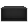 Voir la diapositive 4 : VIDAXL Table basse noir 90x67x33 cm bois d'ingenierie