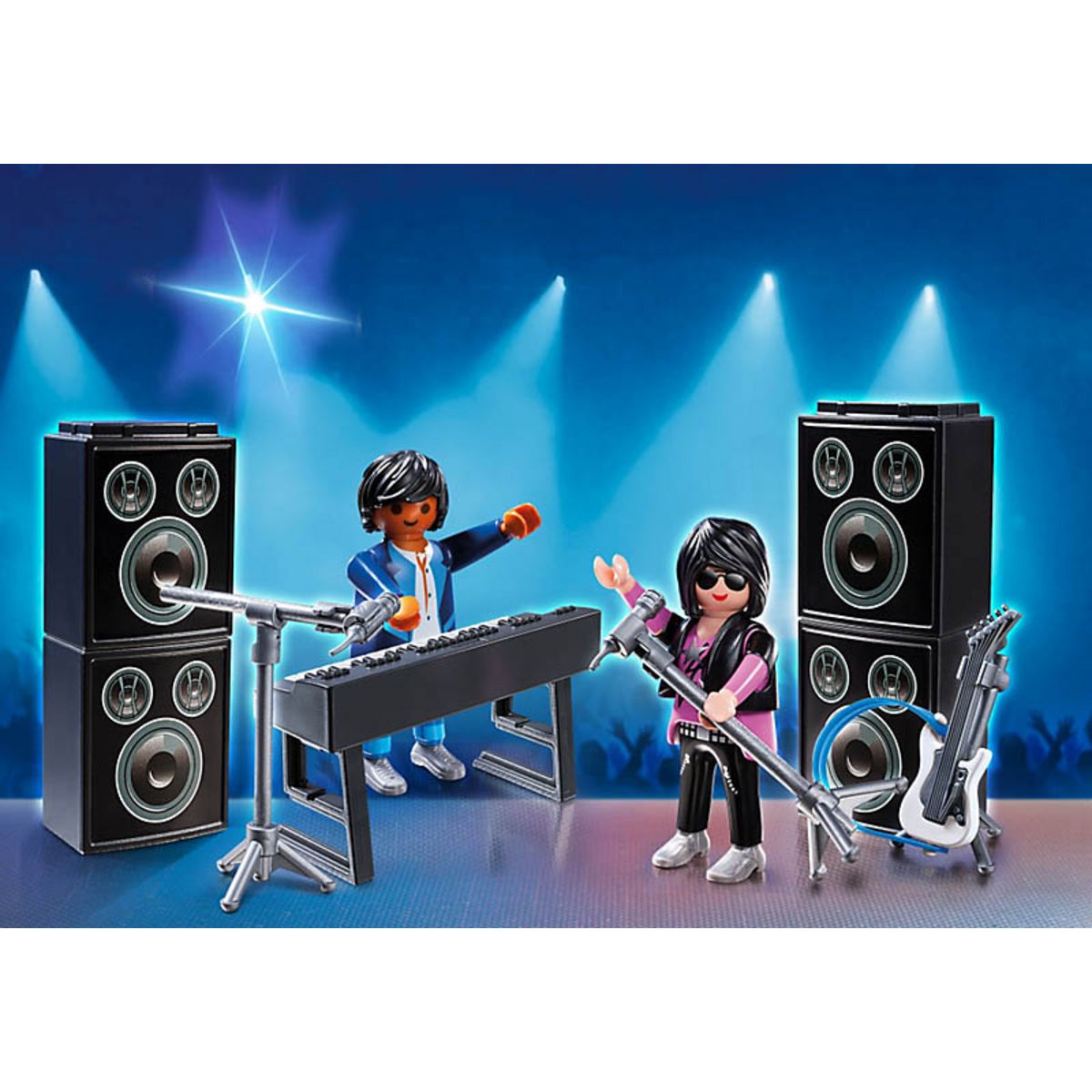 PLAYMOBIL 5610 Valise le duo de popstars