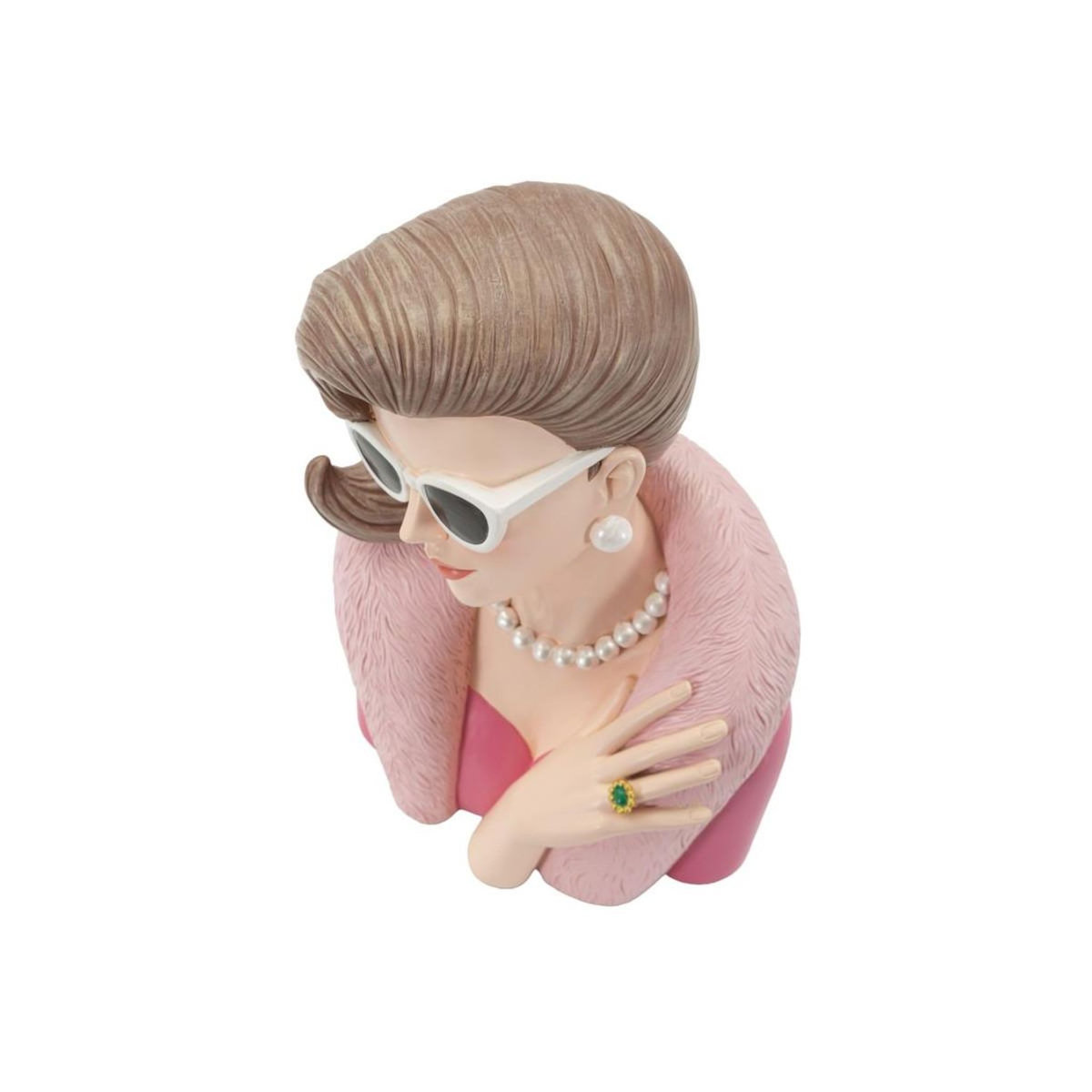 Paris Prix Statuette Déco Femme  Diva Paris  28cm Rose