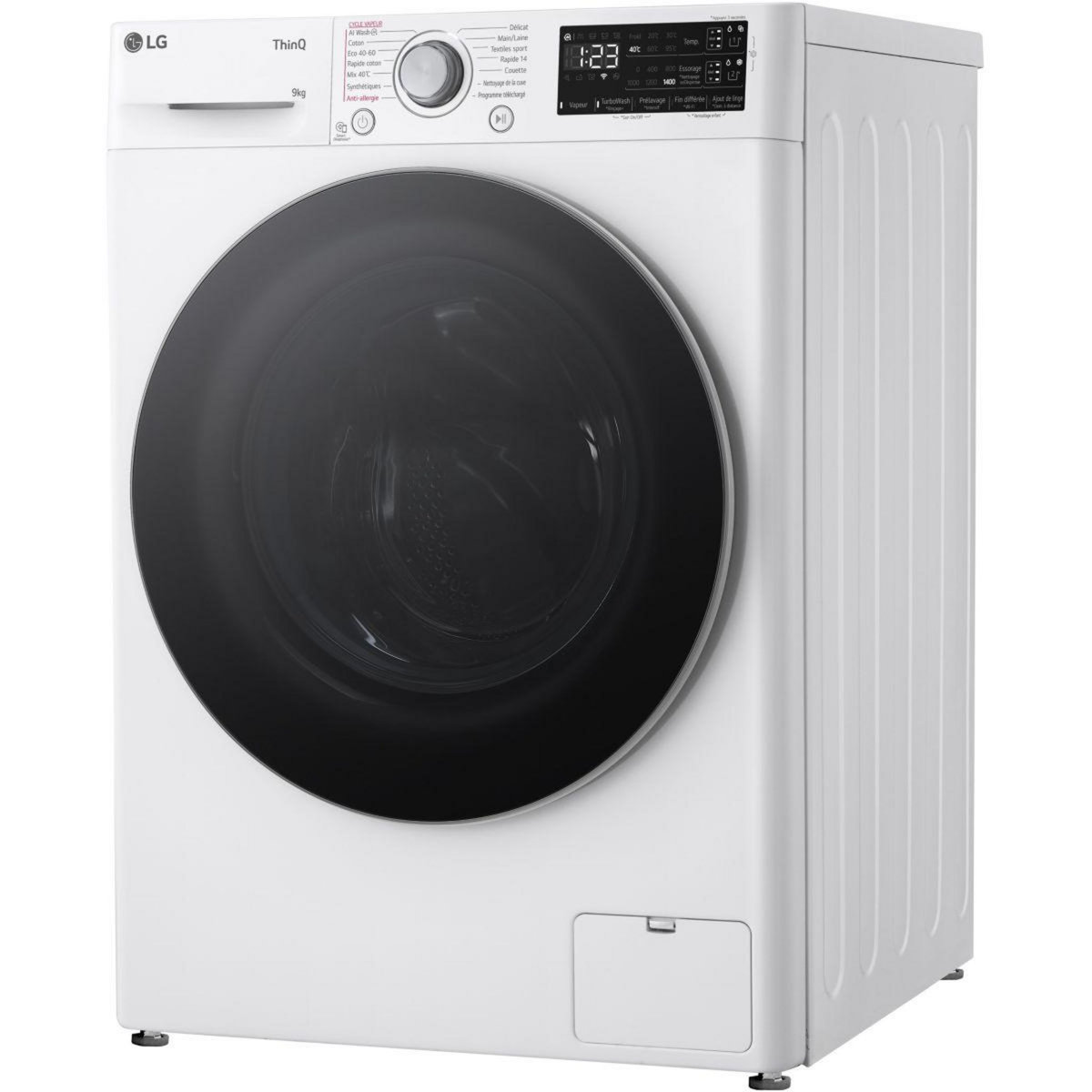 LG Lave linge hublot F94R31WHSA