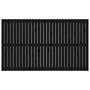 Voir la diapositive 4 : VIDAXL Tete de lit murale Noir 185x3x110 cm Bois massif de pin