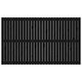 Voir la diapositive 4 : VIDAXL Tete de lit murale Noir 185x3x110 cm Bois massif de pin