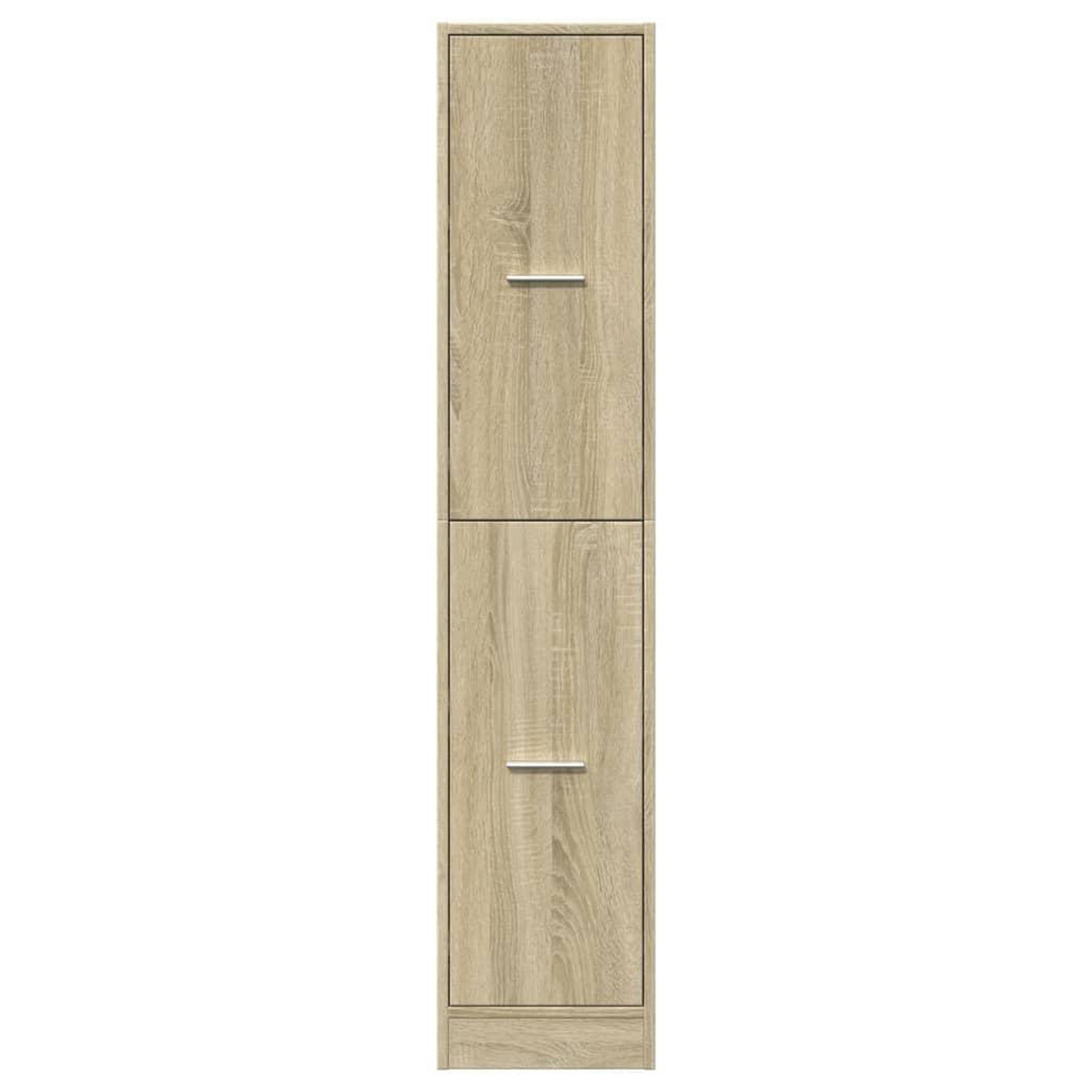 Voir la diapositive 5 : VIDAXL Armoire d'apothicaire chene sonoma bois d'ingenierie
