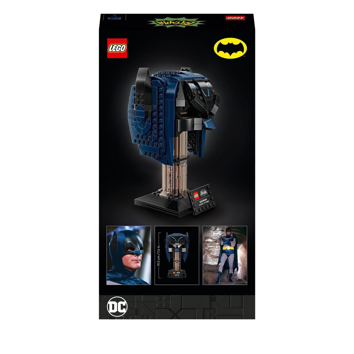 LEGO DC 76238 Le masque de Batman - Série TV classique