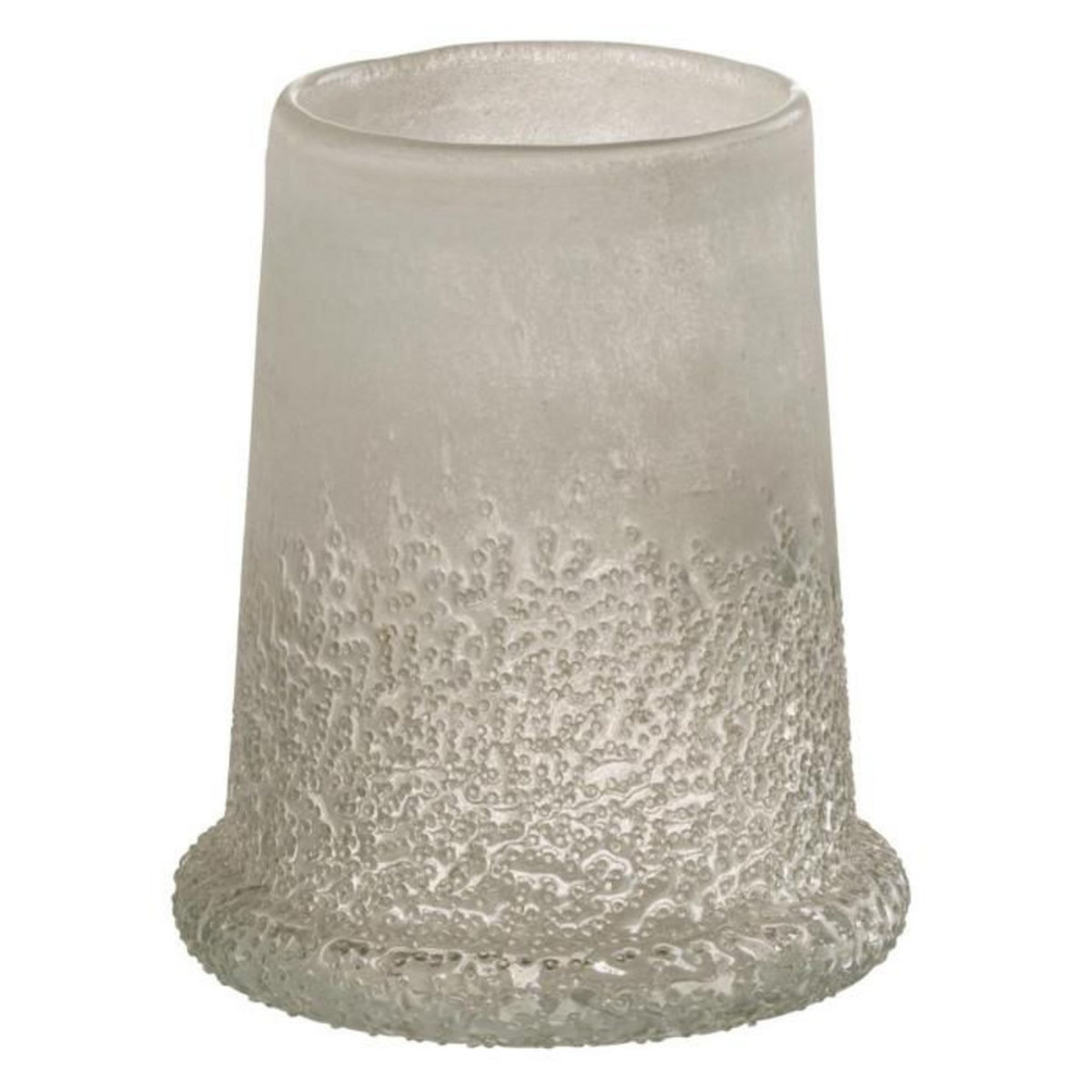 Paris Prix Photophore en Verre  Sucre  15cm Blanc