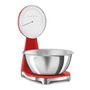 Voir la diapositive 3 : SMEG Balance de cuisine électronique 5kg-1g rouge - KSF01RDWW