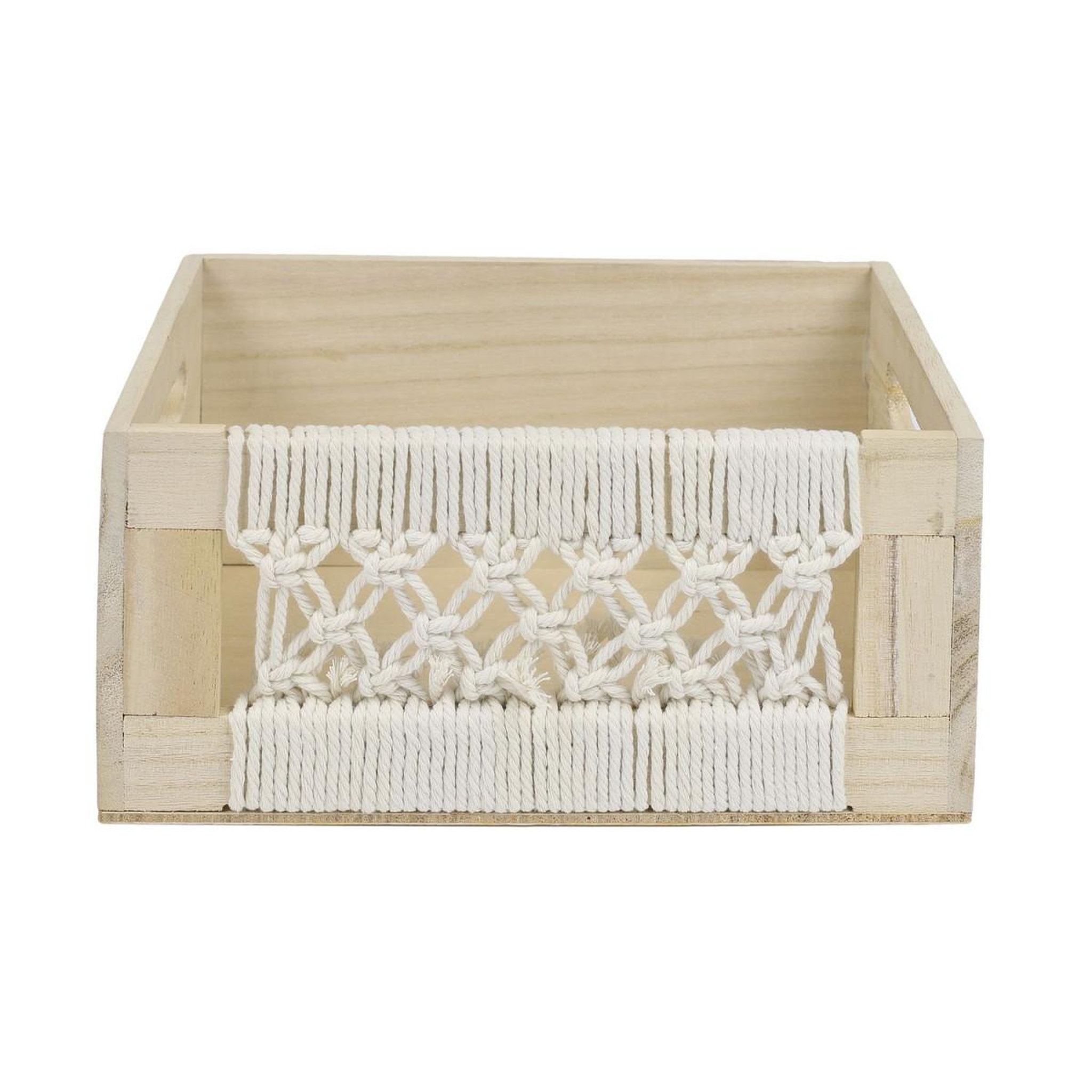 Voir la diapositive 6 : The Home Deco Factory Lot de 3 caisses gigognes  boho  35cm beige