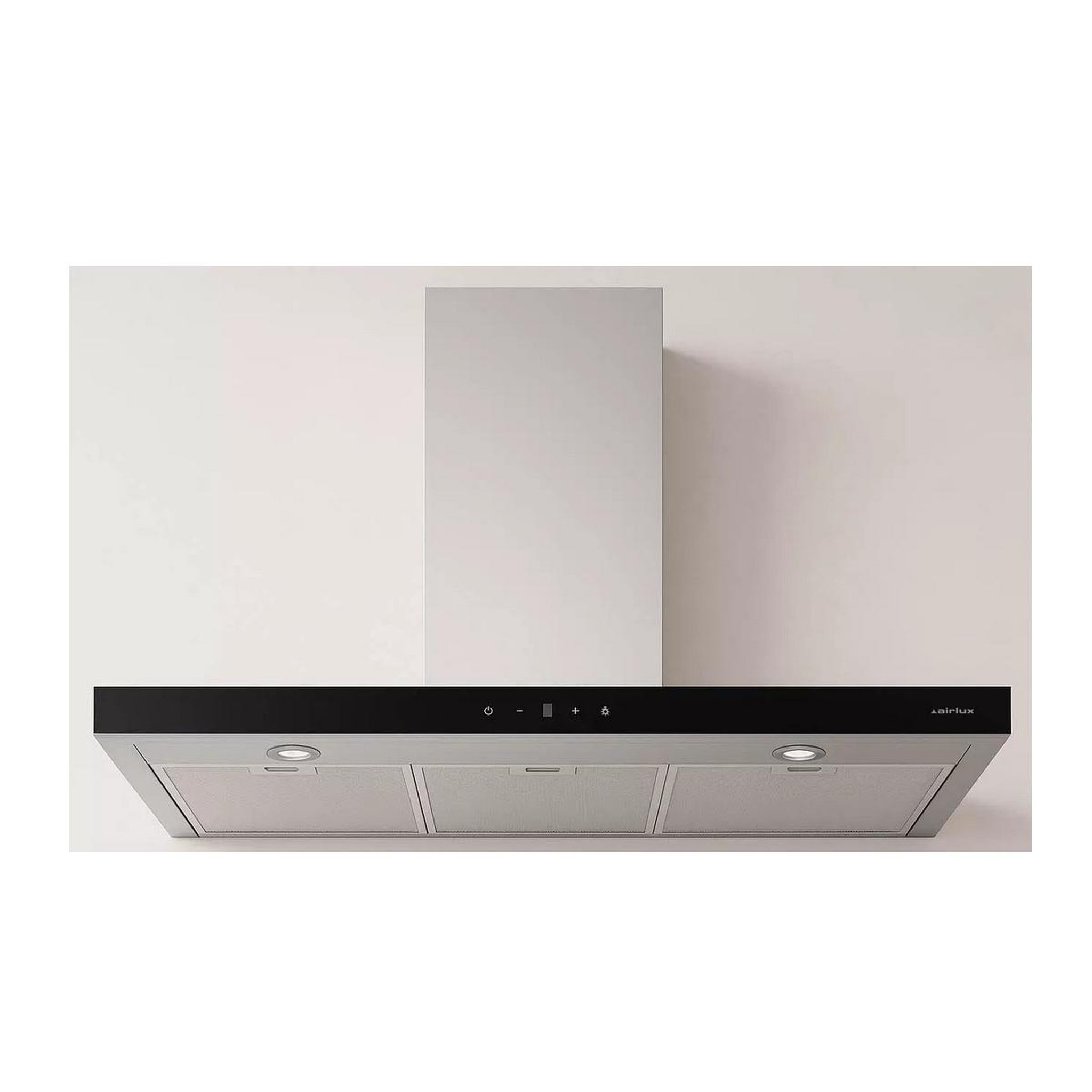 Voir la diapositive 6 : Airlux Hotte décorative murale 90cm 636 m3/h inox - ahbs960ss