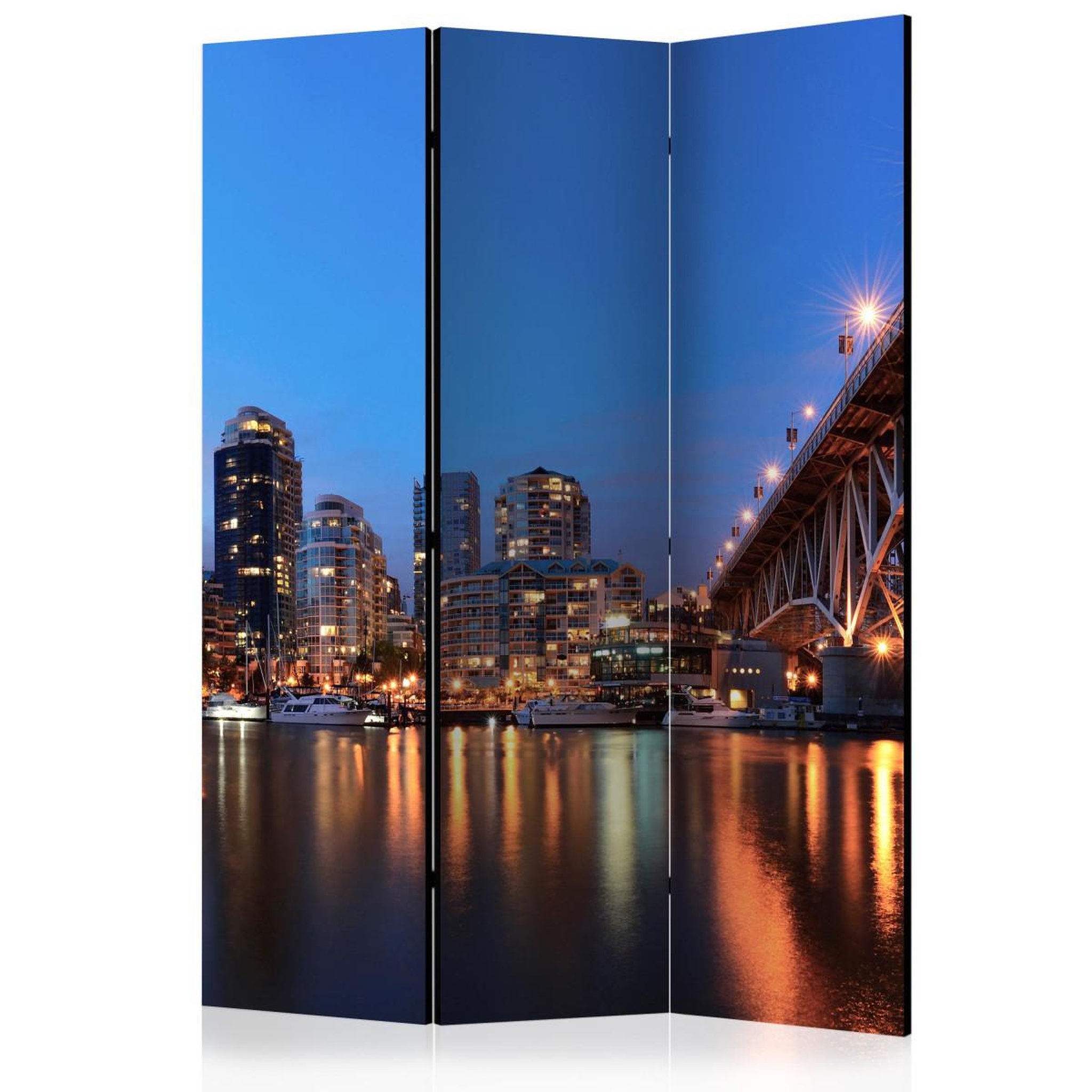 Paris Prix Paravent 3 volets  city lights  135x172cm