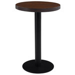 VIDAXL Table de bistro Marron fonce 50 cm MDF