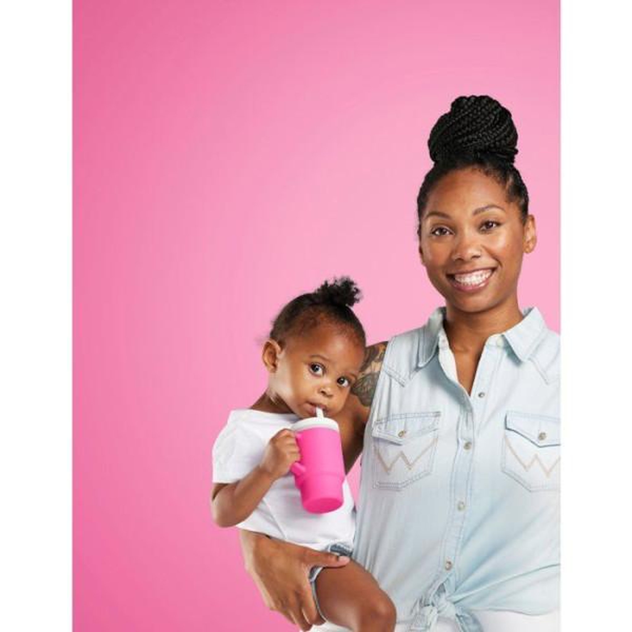 Voir la diapositive 6 : INFANTINO Ma premiere tasse silicone - infantino - 255 ml - bubble gum