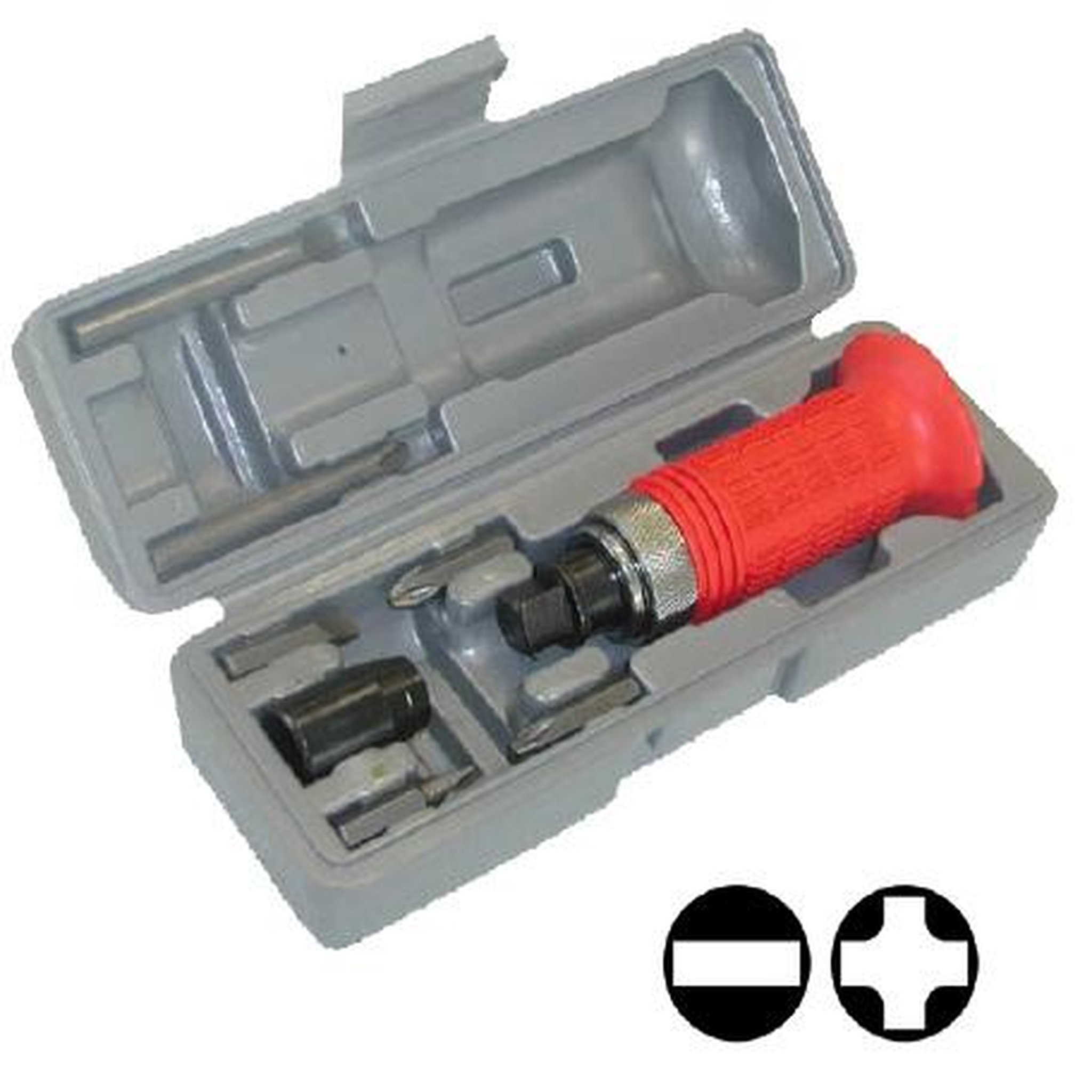 OUTIFRANCE Coffret tournevis à frapper 6 embouts