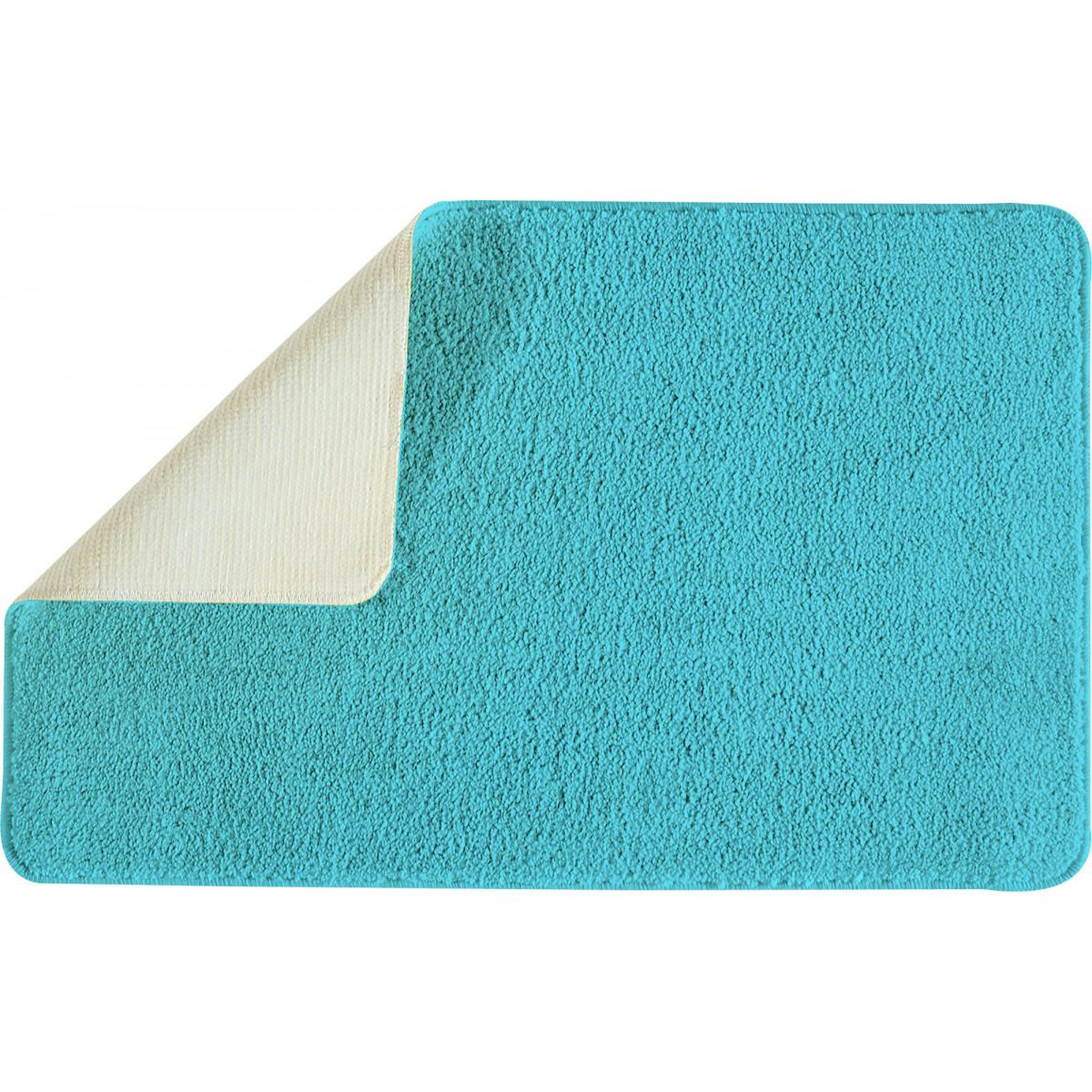 Voir la diapositive 1 : GUY LEVASSEUR Tapis de bain uni 50x80 en polyester 50x80cm