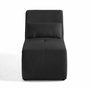 Voir la diapositive 1 : LISA DESIGN Onyx - fauteuil sans accoudoirs - en velours côtelé