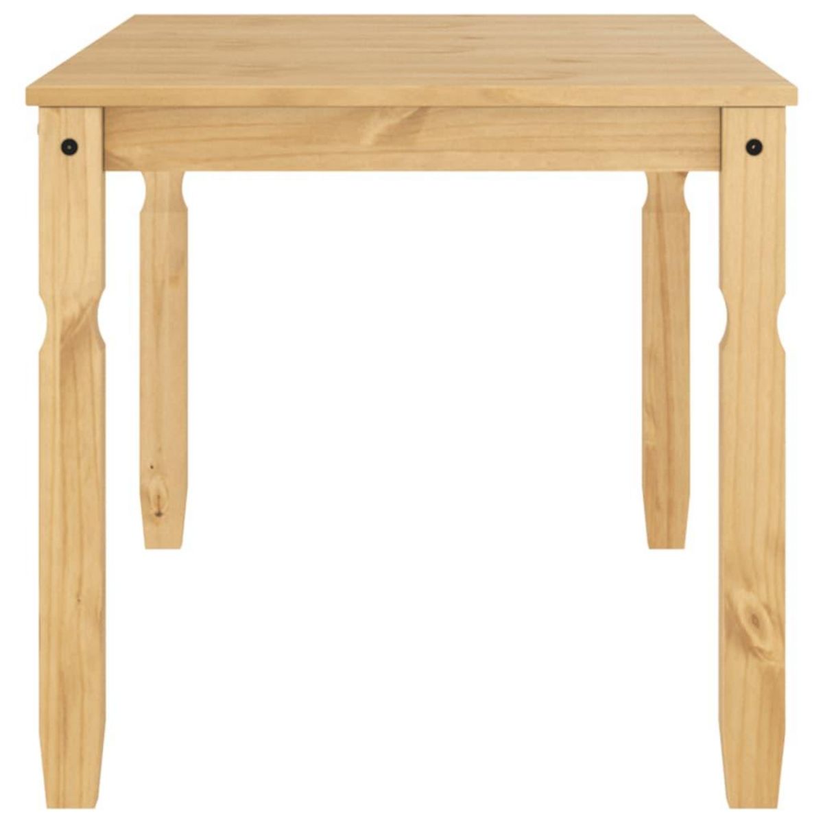 VIDAXL Table a manger  160x80x75 cm bois massif de pin
