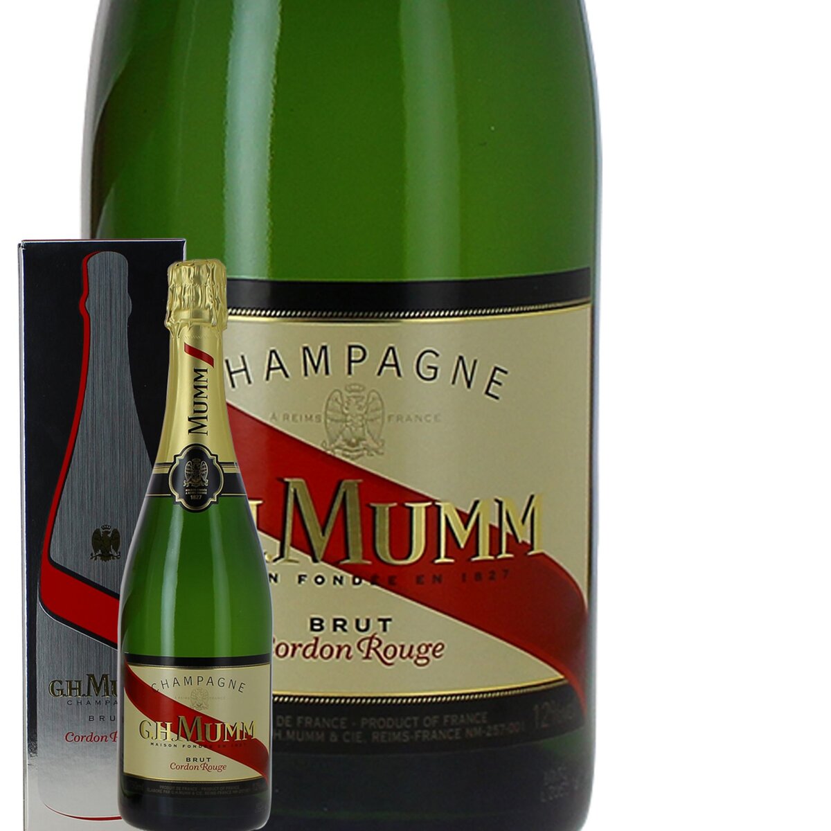 Mumm Champagne Mumm Brut Cordon Rouge avec étui