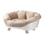 Ferplast Corbeille - FERPLAST - SOFA THRONE 6 - Avec coussin - Blanc