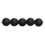 RICO DESIGN 24 Perles rondes 10 mm - noir
