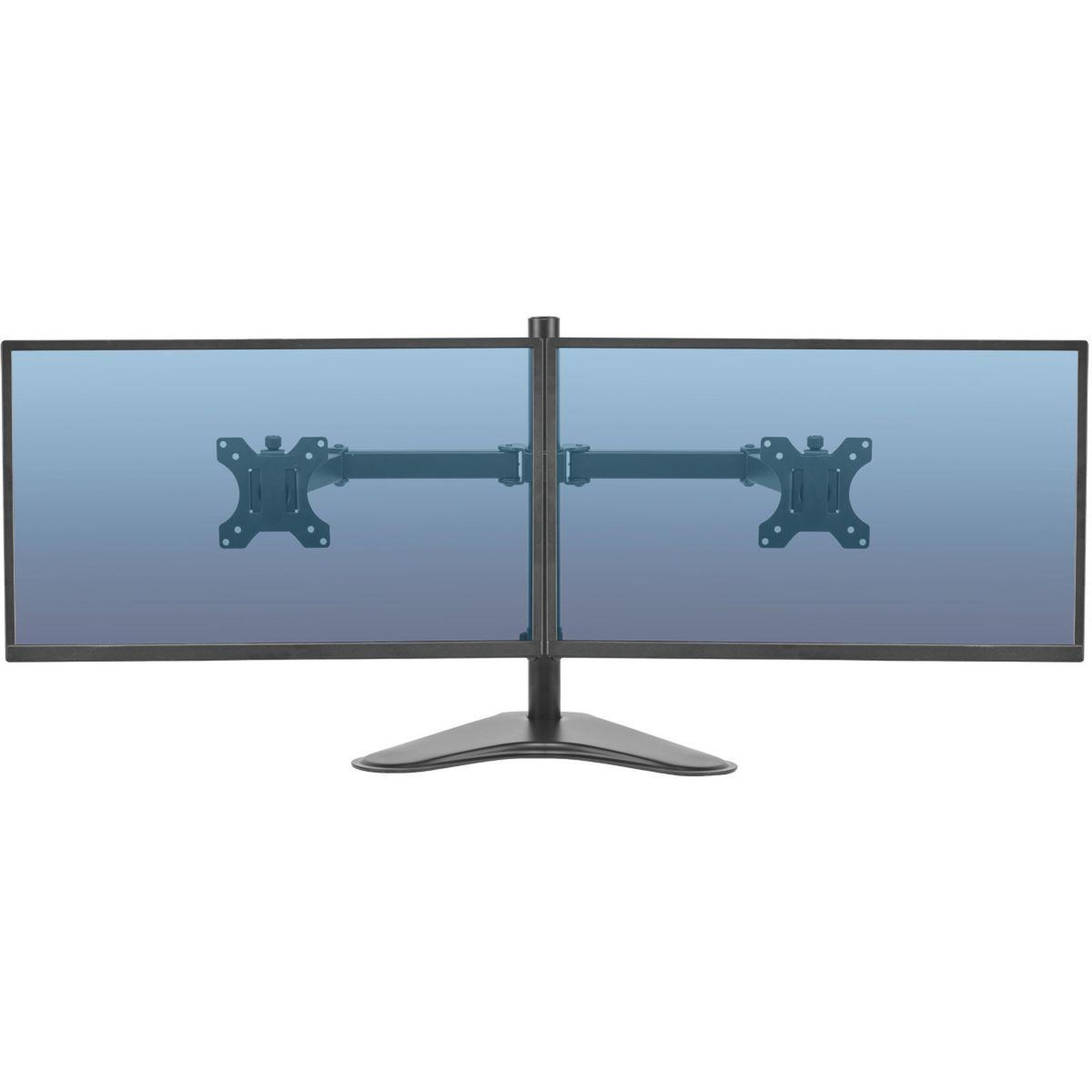 Voir la diapositive 3 : Fellowes Support écran PC Support Double Horizontal sur pied