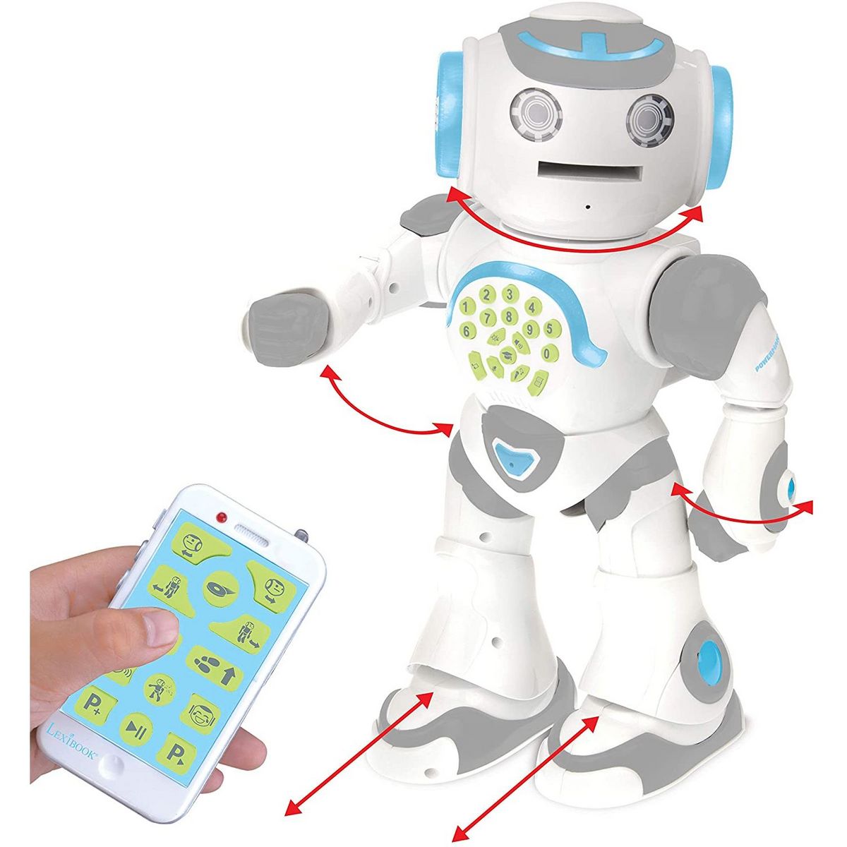 LEXIBOOK Robot éducatif Powerman Max