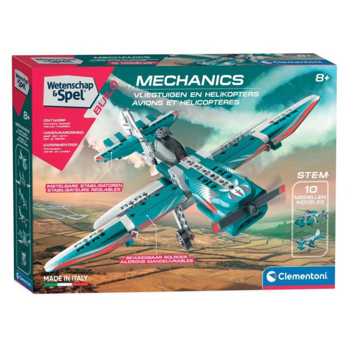 CLEMENTONI Clementoni Science & Game Mechanics - Aircraft 56157