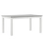 Voir la diapositive 1 : Paris Prix Table de Jardin Extensible  Albany  152-210cm Blanc & Gris