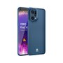 IBROZ Coque Oppo Find X5 Coque Double Oil - Ble