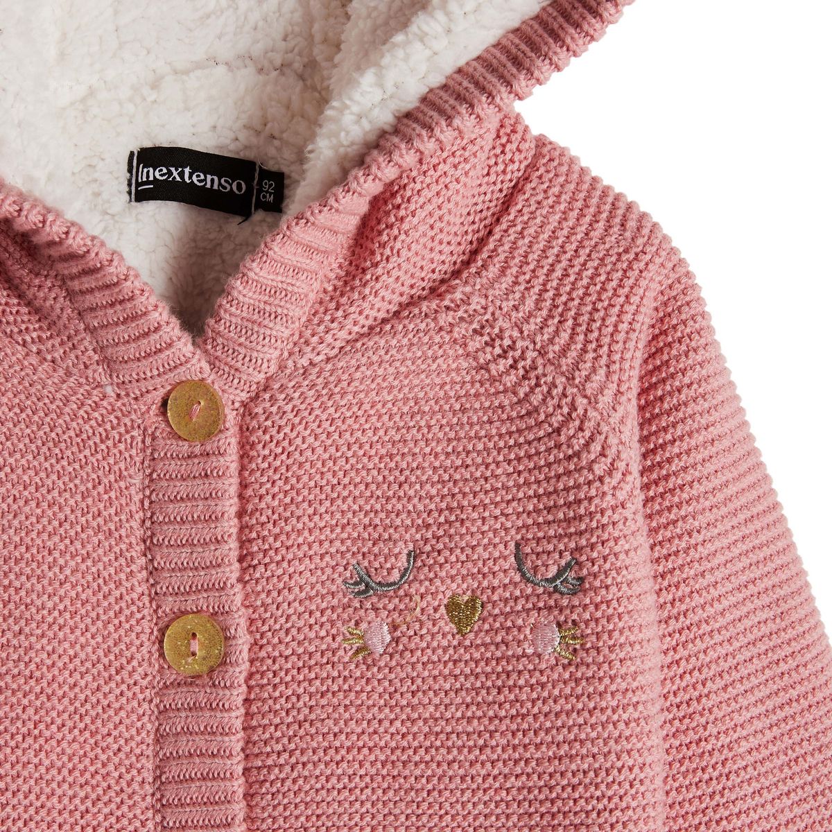 INEXTENSO Gilet doublé bébé fille