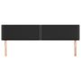 Voir la diapositive 3 : VIDAXL Tetes de lit 2 pcs Noir 80x5x78/88 cm Similicuir