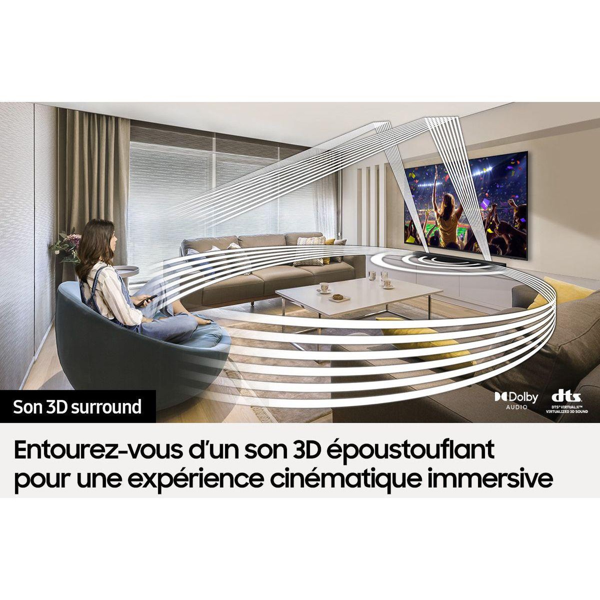 Voir la diapositive 4 : Samsung Barre de son HW-B650
