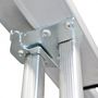 Voir la diapositive 6 : HAILO Echelle 3 plans 5m90 en aluminium - HOBBYSTEP