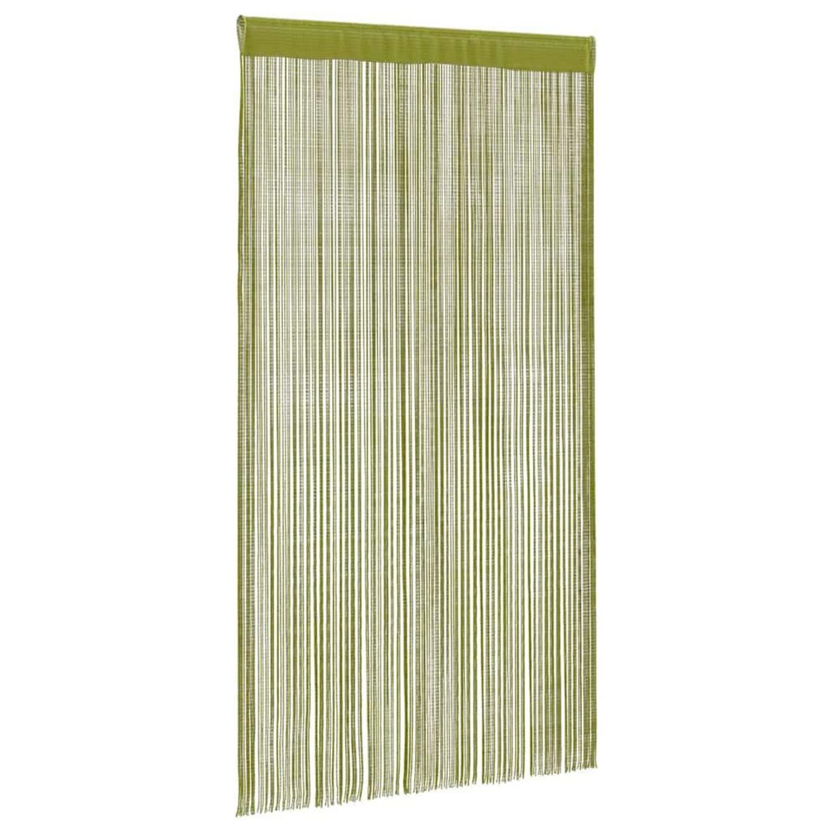VIDAXL Rideau en fils 2 pcs 140 x 250 cm Vert