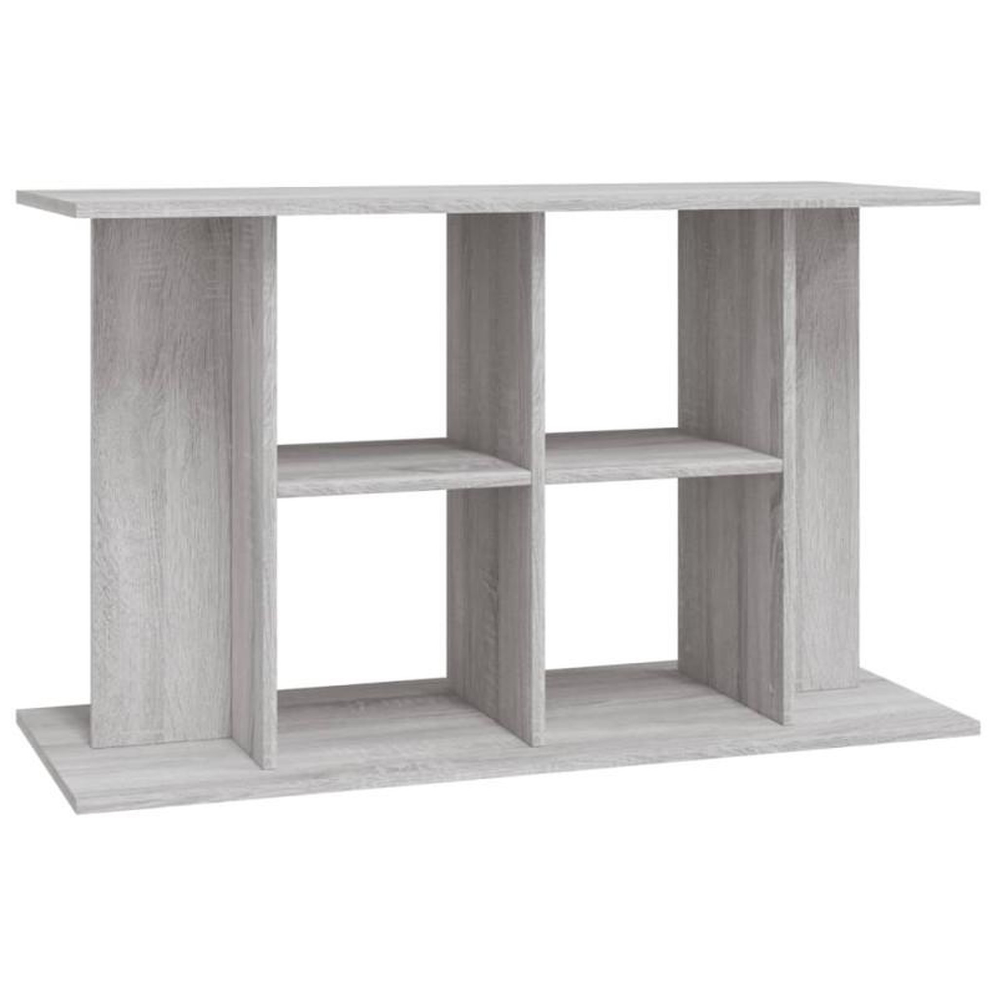 Voir la diapositive 2 : VIDAXL Support pour aquarium sonoma gris 100x40x60cm bois d ingénierie