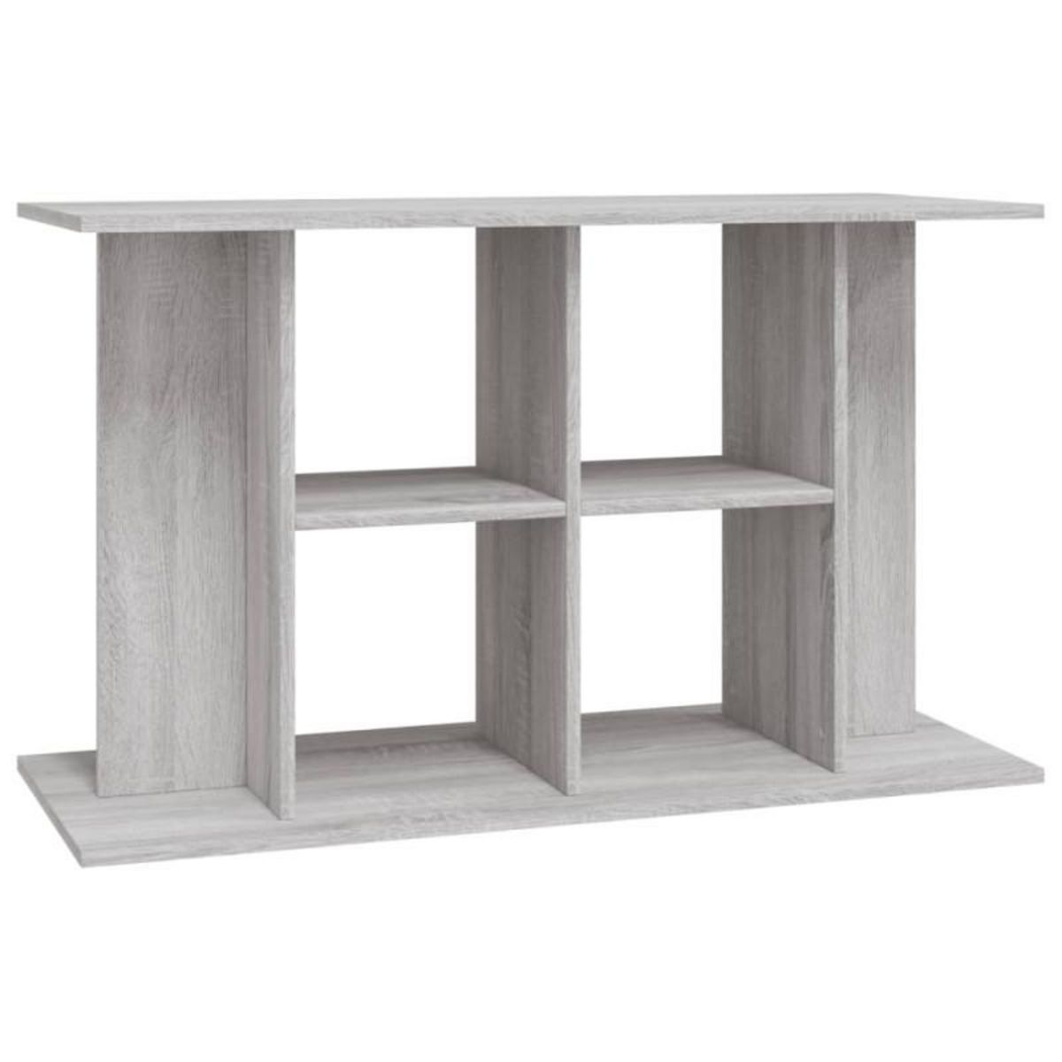 VIDAXL Support pour aquarium sonoma gris 100x40x60cm bois d ingénierie