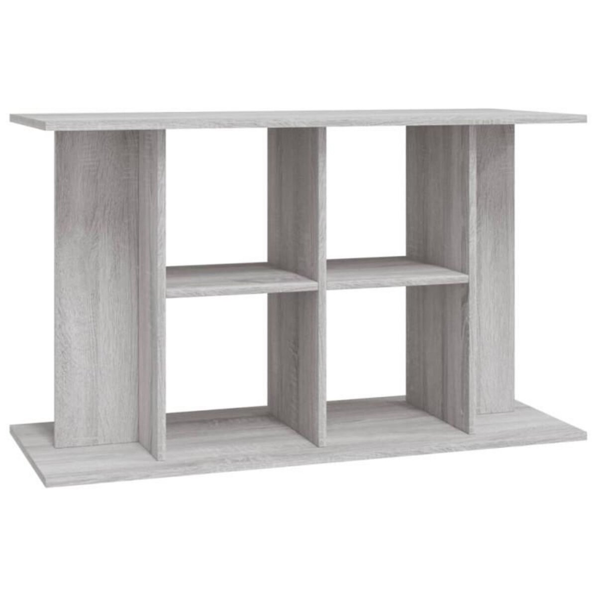 VIDAXL Support pour aquarium sonoma gris 100x40x60cm bois d ingénierie
