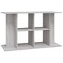 Voir la diapositive 2 : VIDAXL Support pour aquarium sonoma gris 100x40x60cm bois d ingénierie